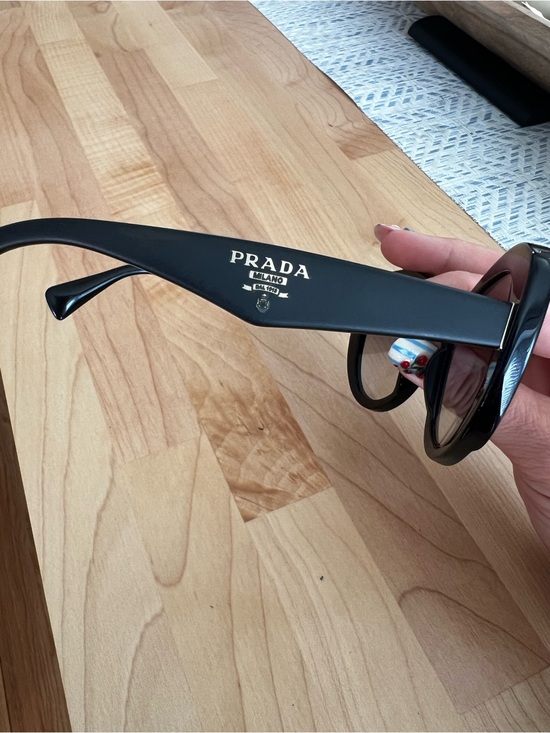 Prada Black Oversized Frame Sunglasses (authentic) main image 8